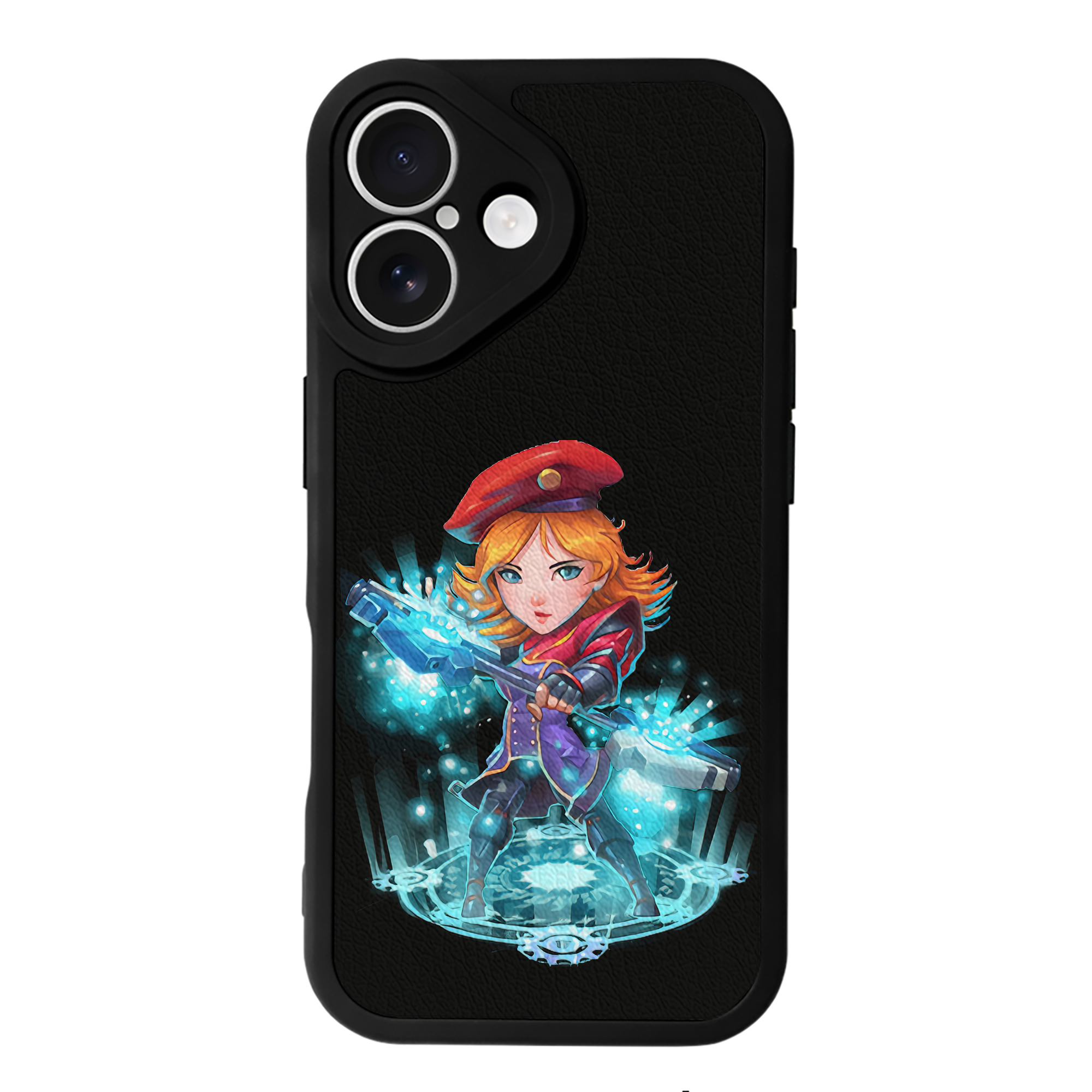 リーグ・オブ・レジェンド League of Legends LOL 【iPhone 16シリーズ対応】シリコンスマホケース（レザー調） 材質：シリコン